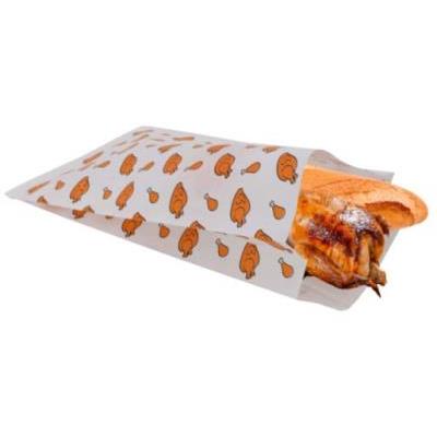 Bolsa Para Pollo 20+7x35 cm