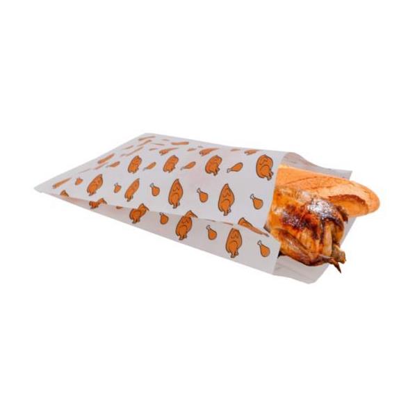 Bolsa Para Pollo 20+7x35 cm
