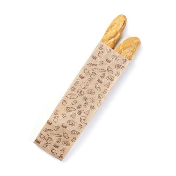 Bolsa Kraft Panadería 12+5x52 Standar