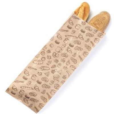 Bolsa Kraft Panadería 18+6x52 Standar