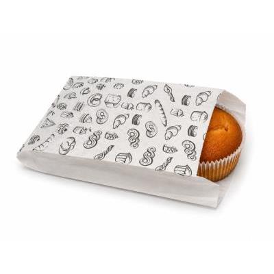 Bolsa Blanca Panadería 18+8x34 Standar