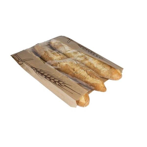 Bolsa Kraft VM Panadería 30+5x44 Standar