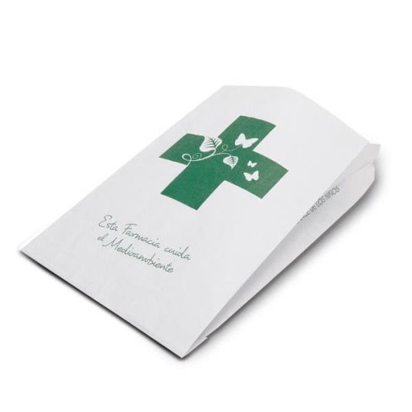 Bolsa Blanca 18+6x30 Farmacia MA