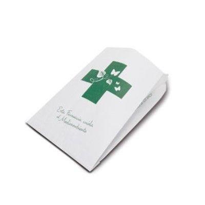 Bolsa Blanca 14+7x22 Farmacia MA
