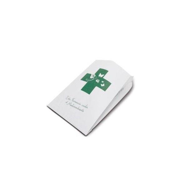 Bolsa Blanca 14+7x22 Farmacia MA