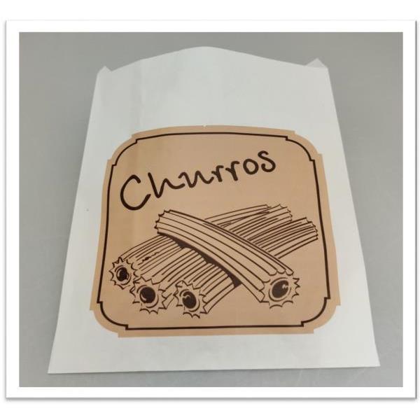 Bolsa Antigrasa 30+10x40 Churros