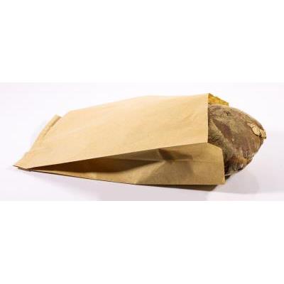 Bolsa Kraft Panadería 18+8x28 Standar
