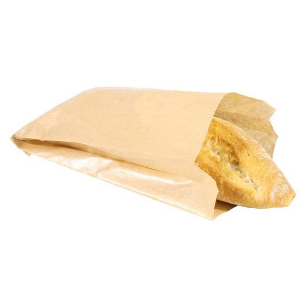 Bolsa Kraft Panadería 12+5x22 Standar
